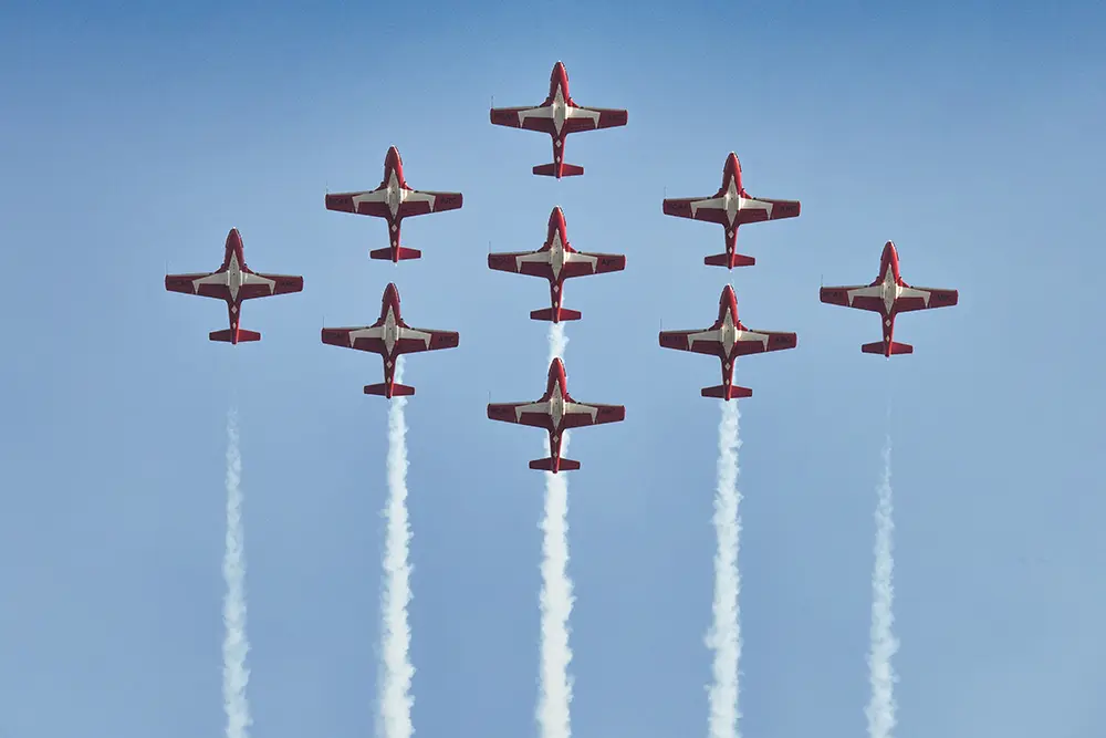 2025年阿伯茨福德國際航空航天展覽會：精彩表演與活動一覽