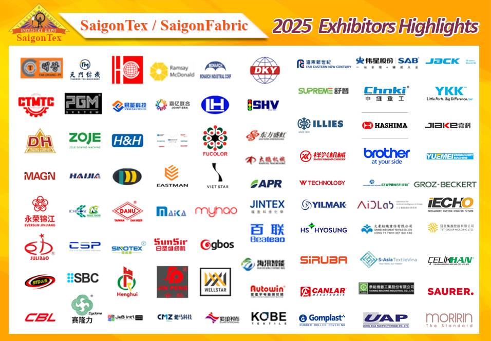 2025年越南西貢制衣及配件機械展覽會成功舉辦