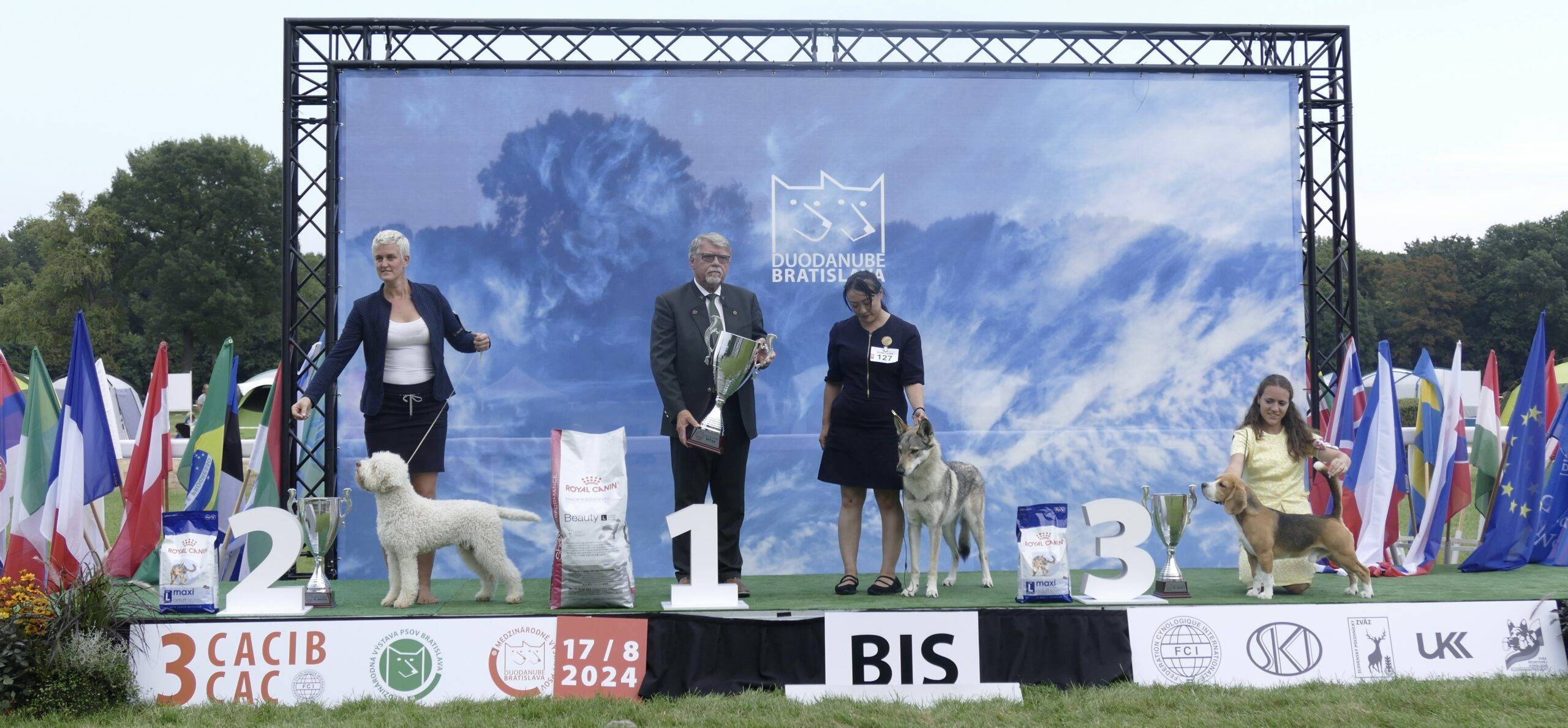 2024年斯洛伐克尼特拉国际狗展览会展示了各种优秀犬种的独特魅力