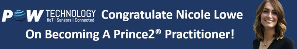 2025年英國伯明翰國際北部儀器儀表展覽會：Nicole Lowe 獲得 PRINCE2證書