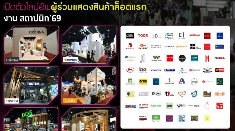 2026年泰国曼谷国际建材及室内装饰展览会：首批参展商阵容
