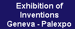 INVENTIONSInternational Exhibition of Inventions, New Techniques and Products