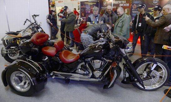 俄罗斯莫斯科国际摩托车配件展览会