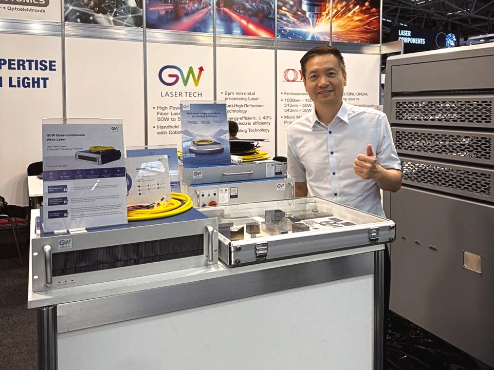 2025年德國慕尼黑光電展盛況報道，GW光惠激光冷媒20KW海外首發(fā)