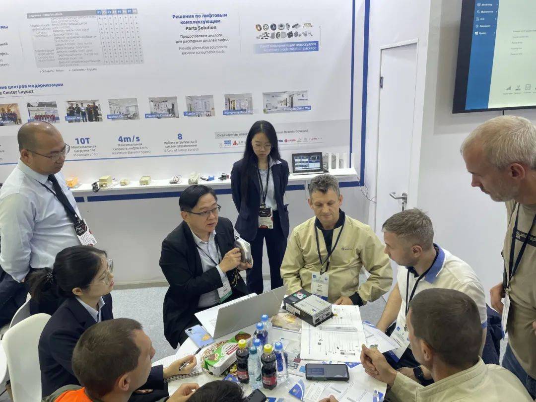 海浦蒙特展會回顧丨2025年俄羅斯國際電梯展圓滿收官，海浦蒙特堅(jiān)持以全球協(xié)同、開放共享的合作理念，共謀全球發(fā)展