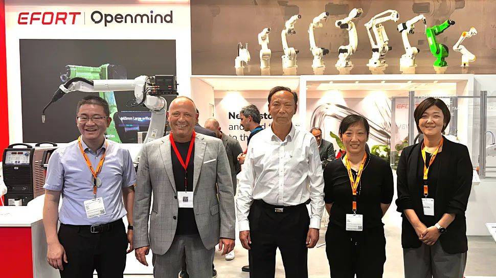 埃夫特全明星陣容閃亮登場(chǎng)AUTOMATICA 2025，加速全球智能化布局
