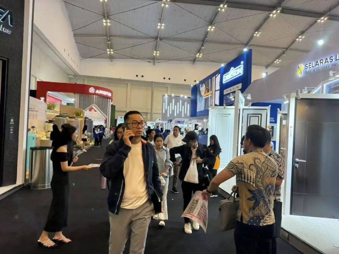 郎卓國際 | 2025IndoBuildTech 印尼建材展現(xiàn)場進行中，歡迎蒞臨展位5-C-2B