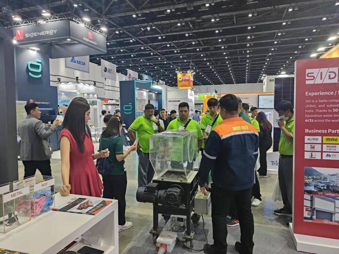碎得環(huán)保亮相泰國(guó)曼谷2025年Asean Sustainable Energy Week,驅(qū)動(dòng)綠色能源未來(lái) 碎得環(huán)保亮相泰國(guó)曼谷2025年Asean Sustainable Energy Week,驅(qū)動(dòng)綠色能源未來(lái)