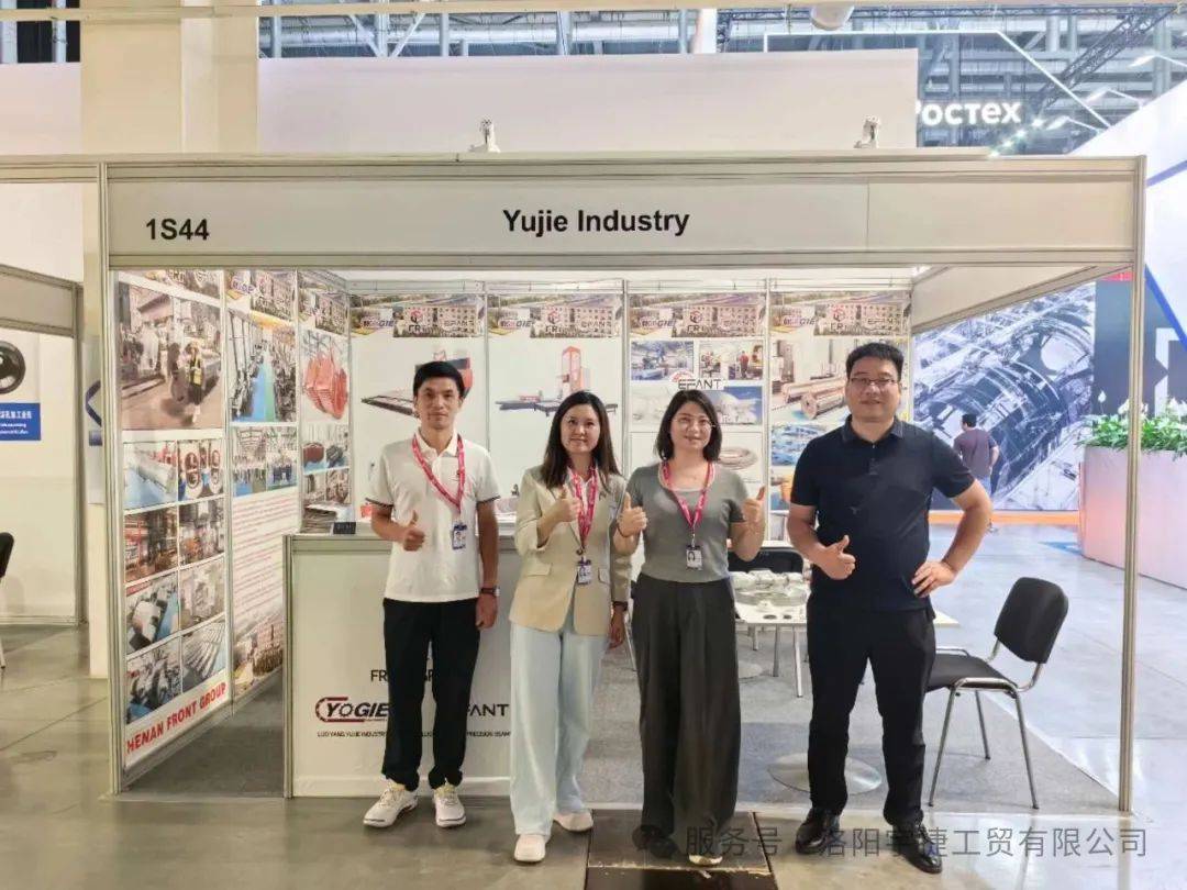 洛陽宇捷精工閃耀2025俄羅斯INNOPROM工業(yè)展，展示"國之重器"硬實力！