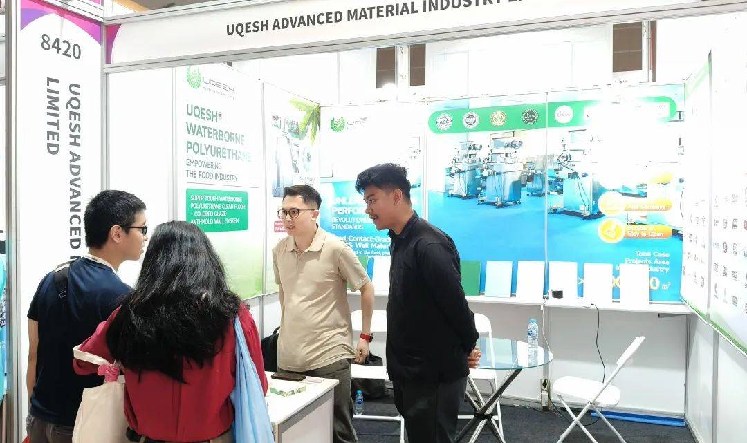 优葵希亮相2025年FHI印尼雅加达酒店用品展 | 尽显UQESH?水性聚氨酯产物风采 优葵希亮相2025年FHI印尼雅加达酒店用品展 | 尽显UQESH?水性聚氨酯产物风采