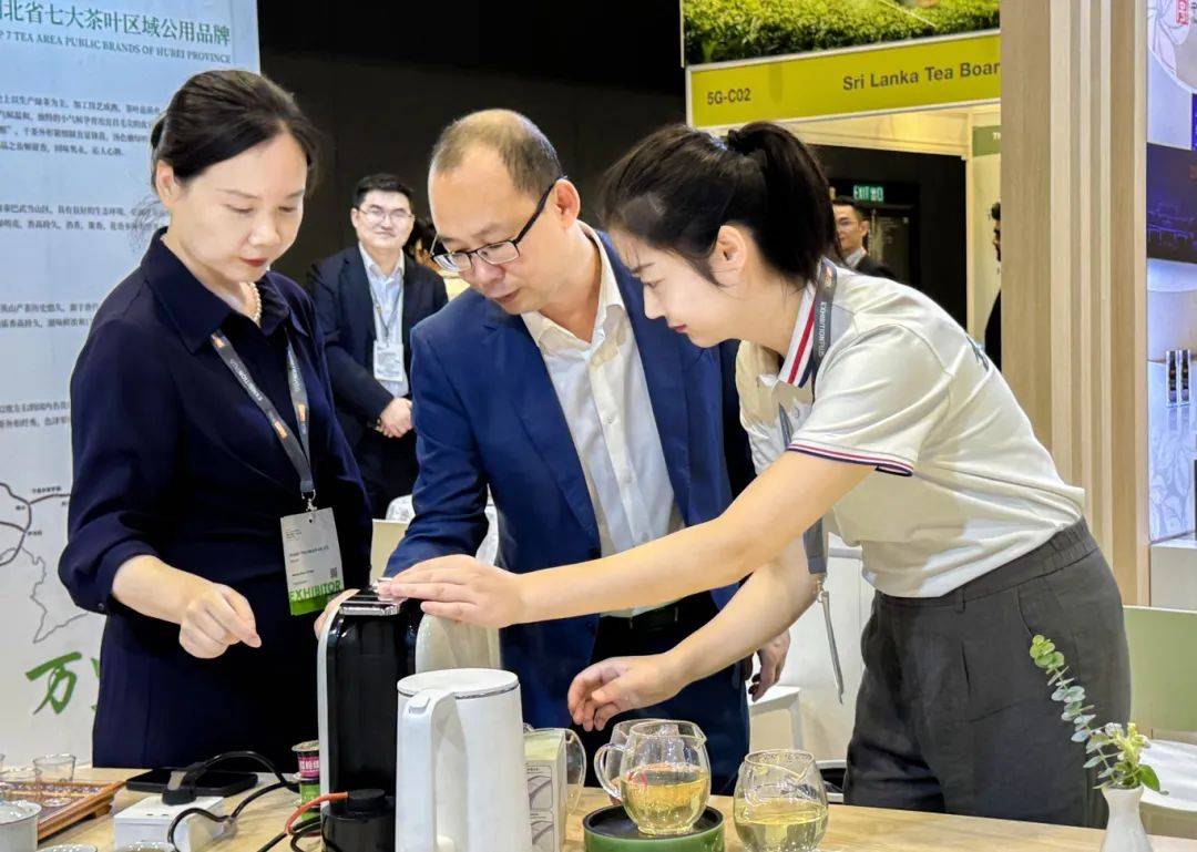 荆楚好茶 鄂港共品，湖北省茶业集团亮相2025年香港国际茶展