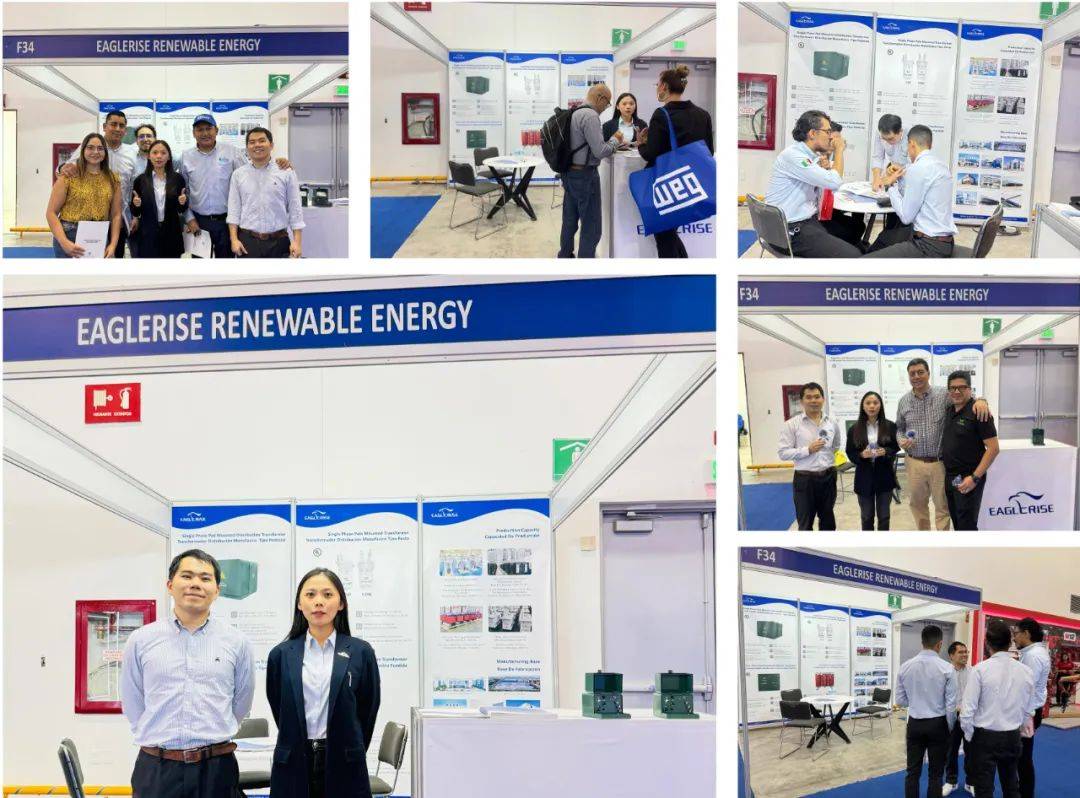 展会报道 | 伊戈尔参加2025年墨西哥电力展 Eaglerise At Expo Electrica International
