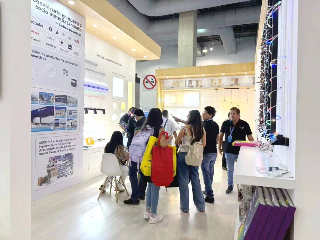AIGOSTAR强势开拓拉美市场，闪耀2025墨西哥国际电力、照明展