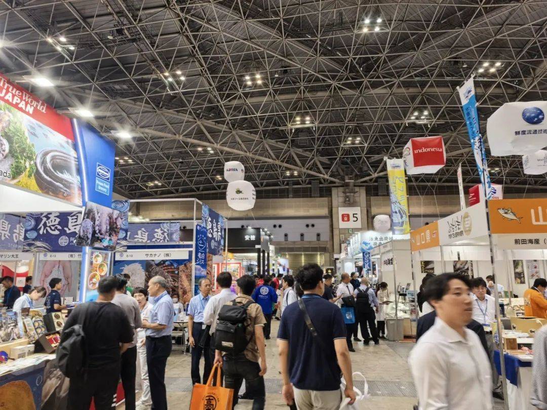 中国水产国家展团亮相2025年第27届日本国际水产品与技术展览会 中国水产国家展团亮相2025年第27届日本国际水产品与技术展览会