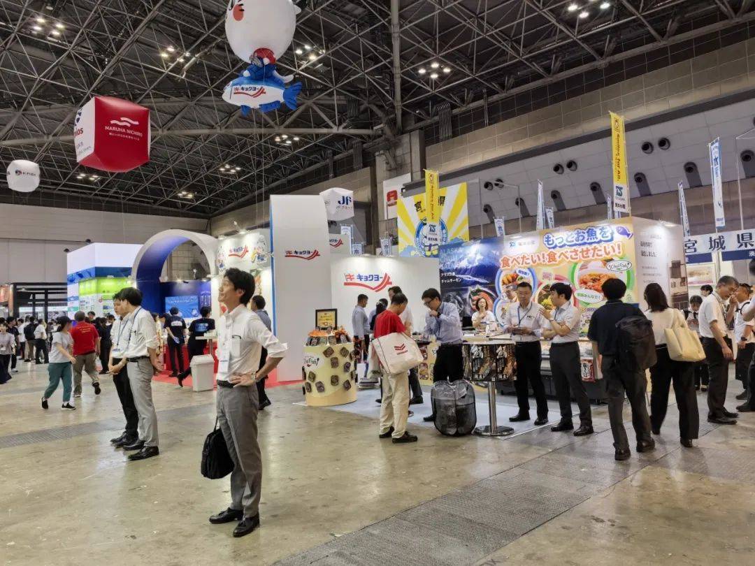 中国水产国家展团亮相2025年第27届日本国际水产品与技术展览会 中国水产国家展团亮相2025年第27届日本国际水产品与技术展览会