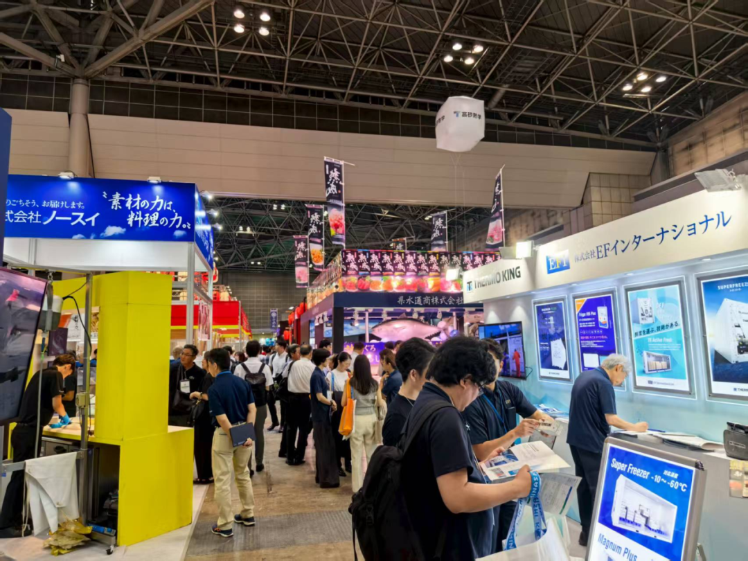 中国水产国家展团亮相2025年第27届日本国际水产品与技术展览会 中国水产国家展团亮相2025年第27届日本国际水产品与技术展览会