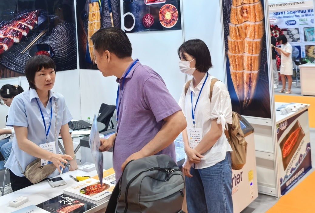 以“鳗”为媒,“鲜”机共赢? | 天马科技集团旗下海德食品、西龙食品亮相2025年越南国际水产渔业加工展 以“鳗”为媒,“鲜”机共赢? | 天马科技集团旗下海德食品、西龙食品亮相2025年越南国际水产渔业加工展