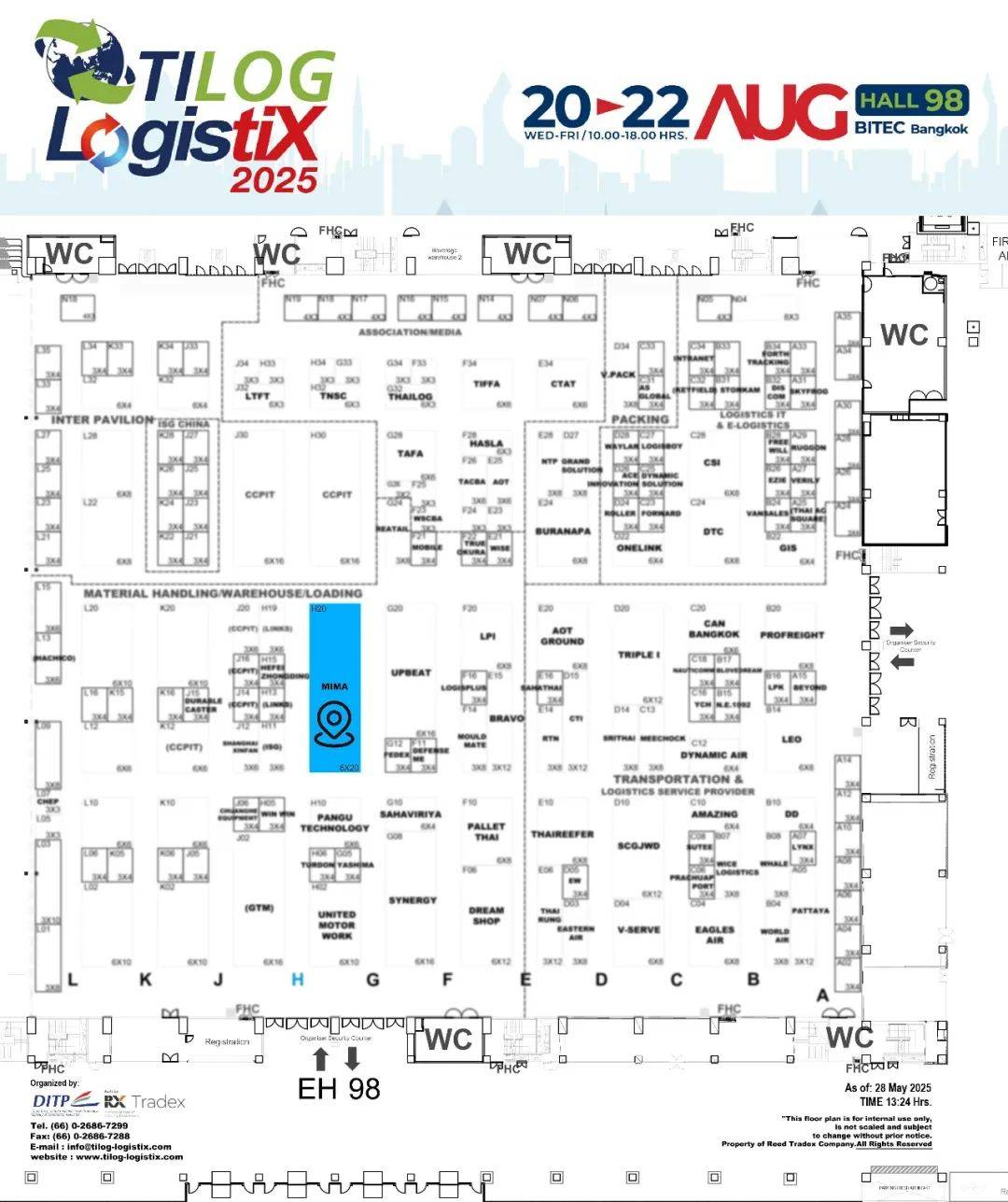 MiMA叉车即将亮相 TILOG – Logistix 2025 MiMA叉车即将亮相 TILOG – Logistix 2025